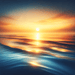 Ethereal Ocean Sunrise Paint By Color