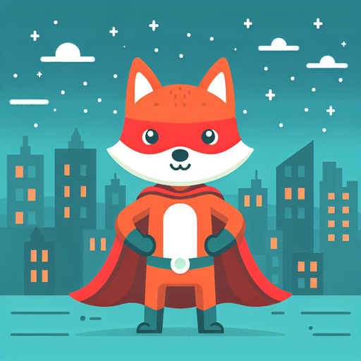 Superhero Fox Adventure DIY Paint By Diamonds