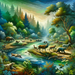 Wildlife Serenade Painting Diamond Kit