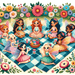 Magical Fairy Picnic Paint By Diamond