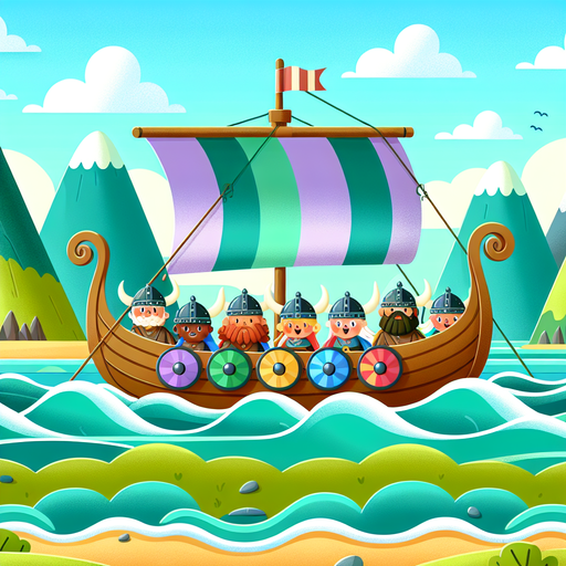 Viking Voyage Adventure Paint By Diamond