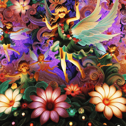 Whimsical Fairy Kingdom Painting By Diamonds Kit