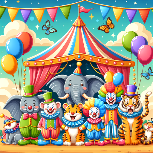 Cheery Circus Adventure Diamond Painting