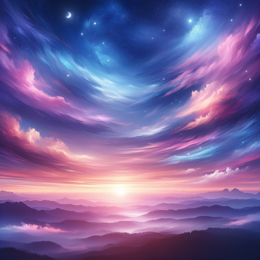 Dreamy Twilight Sky Diamond Painting