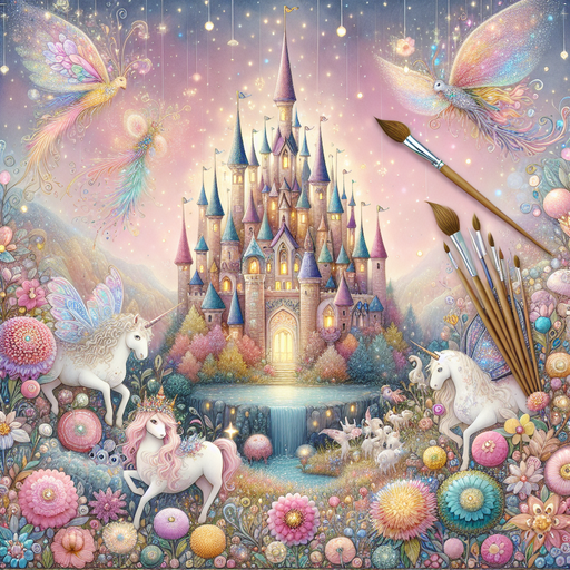 Fairytale Dreams Paint By Color