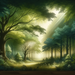 Enchanted Forest Light Paint By Diamonds Art