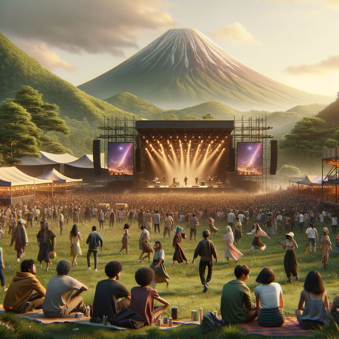 Fuji Rock Festival - Japan DIY Paint By Diamonds