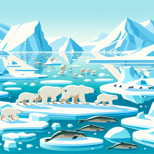 Arctic Polar Bear Adventure Diamonded Painting Kits