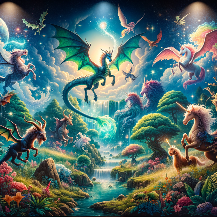 Fantasy World Paint By Color