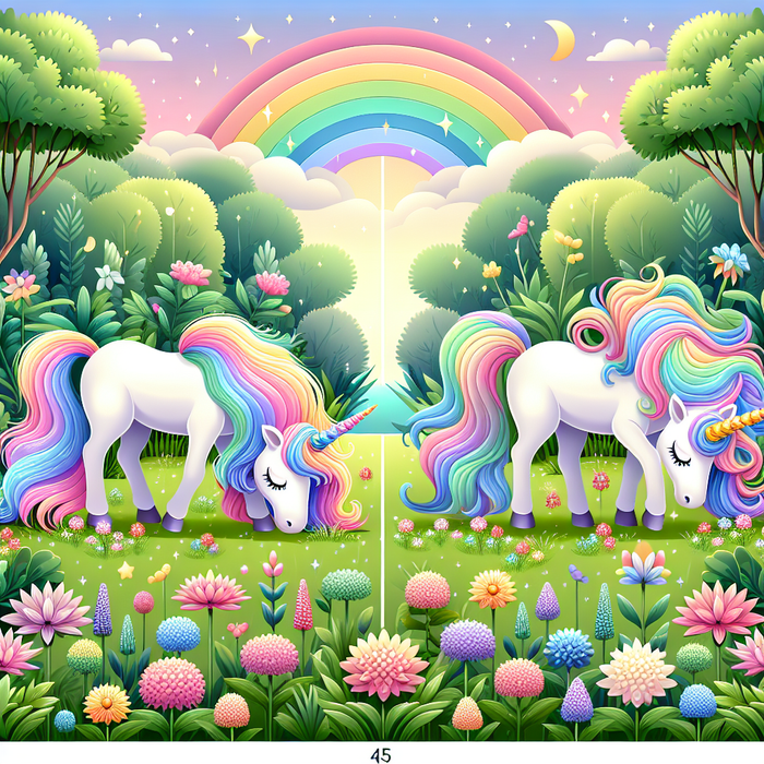 Mystical Unicorn Glade DIY Paint By Diamonds