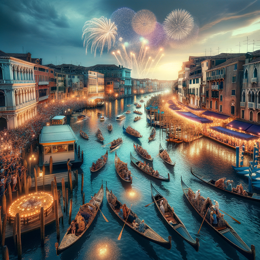 Festa Del Redentore - Venice Painting Diamond Kit