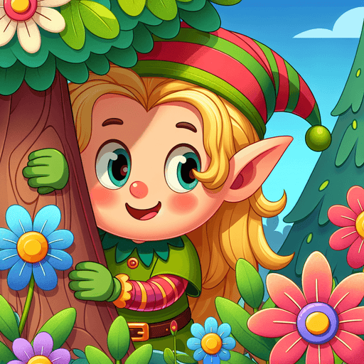 Mischievous Elf Painting By Diamonds Kit