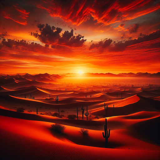 Desert Sunset Splendor Paint By Diamonds