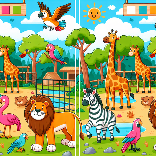 Zoo Expedition Paint By Diamonds Art