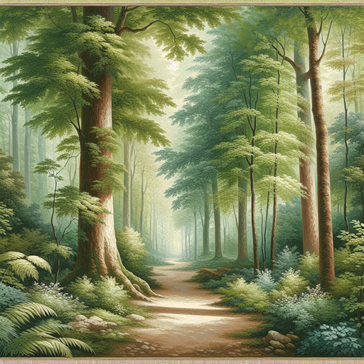 Dreamy Forest Path Painting Diamond Kit