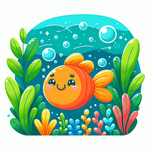 Glittering Goldfish Paint By Color