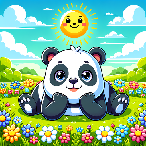 Sunshine Panda DIY Paint By Diamonds