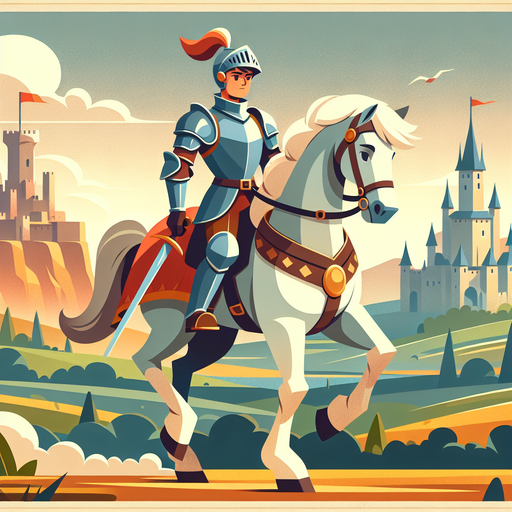 Knight’s Royal Quest Painting Diamond Kit