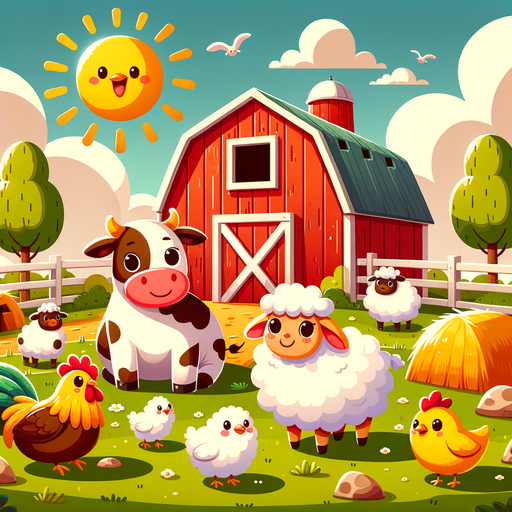 Farm Fun Paint By Color