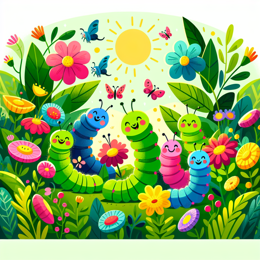Clever Caterpillars Paint By Color