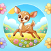 Dancing Fawn Paint By Diamonds