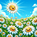 Dandy Daisies Paint By Color