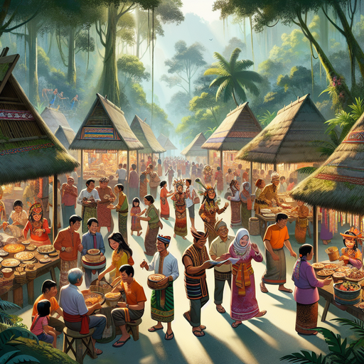 The Borneo Rainforest Festival Paint By Diamonds