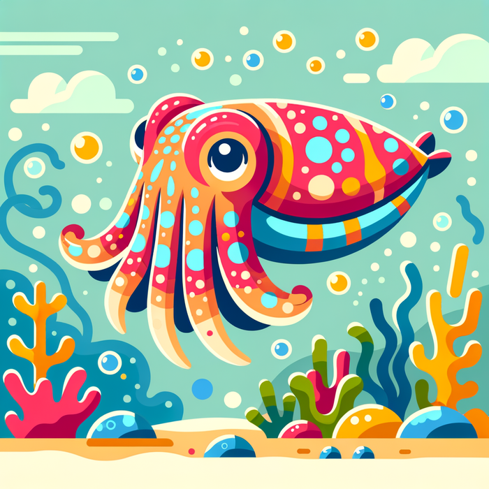 Curious Cuttlefish Adventure Paint By Diamonds Kits