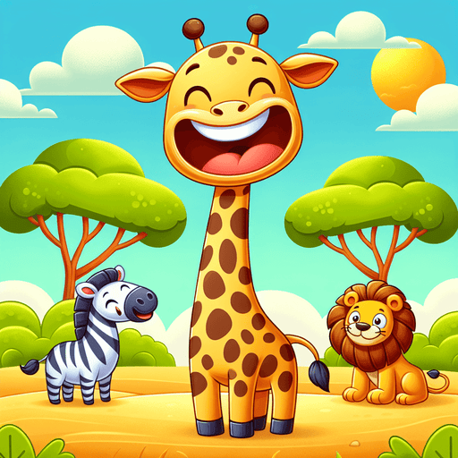 Giggles With Giraffe Paint By Diamonds