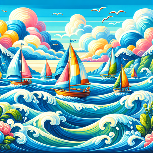 Adventurous Ocean Voyage Paint By Diamonds Kits