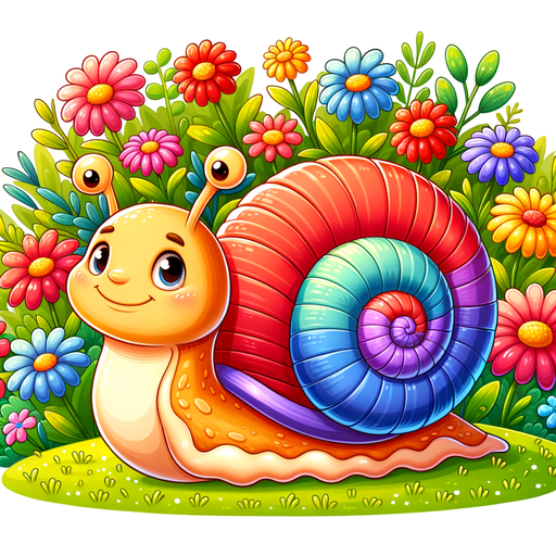 Sweet Snail Adventure Diamond Painting