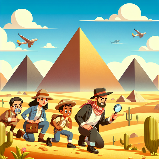 Desert Treasure Quest Painting Diamond Kit