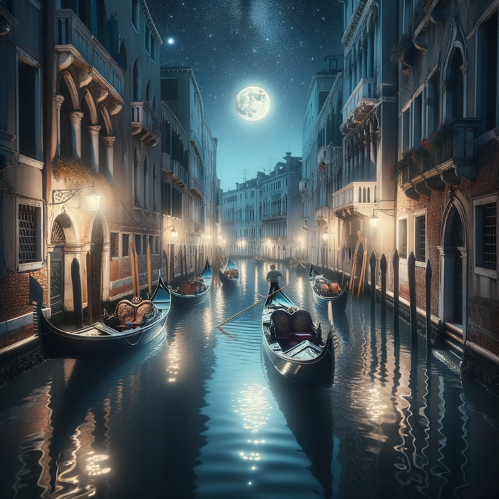 Venetian Evening Paint By Diamonds Kits