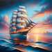 Sailing Through Time Paint By Diamond