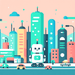 Robot City Explorers Paint By Diamond