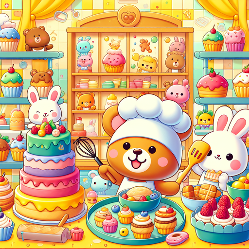 Sweet Bakery Painting Diamond Kit
