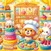 Sweet Bakery Painting Diamond Kit