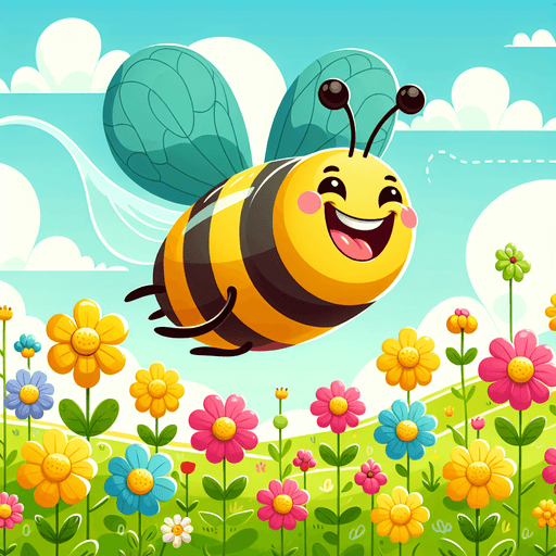 Happy Bumblebee Paint By Diamonds Kits