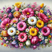 Vibrant Floral Medley Diamond Painting