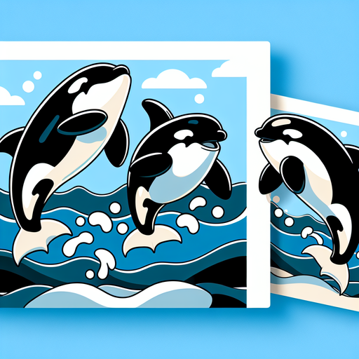 Playful Orca Adventure DIY Paint By Diamonds