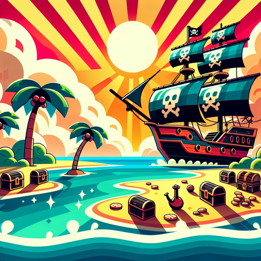 Treasure Island Adventures Diamonded Painting Kits
