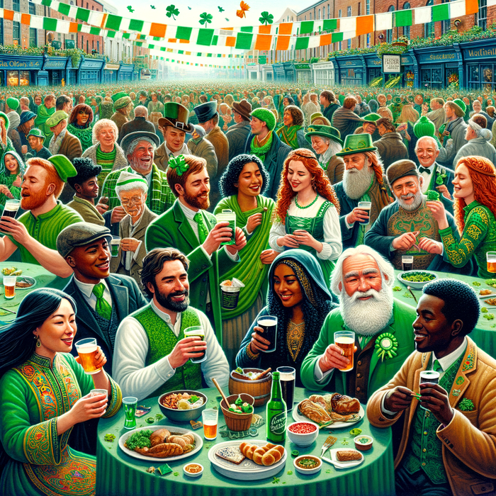 St. Patrick's Day - Ireland Painting By Diamonds Kit