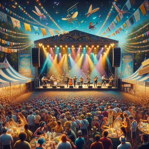 New Orleans Jazz Fest - New Orleans Diamonded Painting Kits