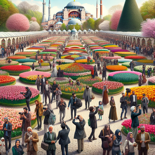 Tulip Festival - Turkey Paint By Diamonds