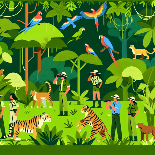 Jungle Ranger Expedition Diamonded Painting Kits