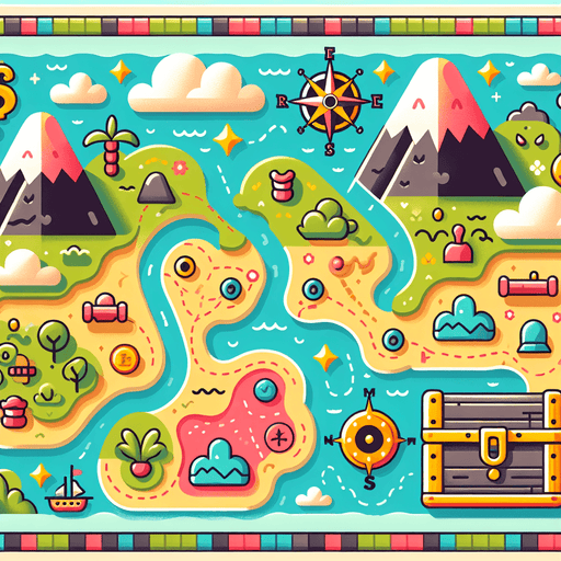 Explorer's Map Adventure Paint By Diamonds