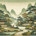 Ancient Asian Serenity Paint By Color