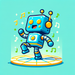 Dancing Robot Painting Diamond Kit