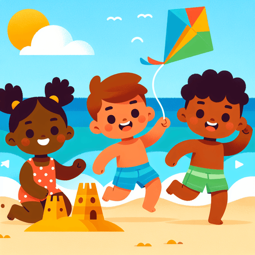 Beach Day Celebration Painting By Diamonds Kit