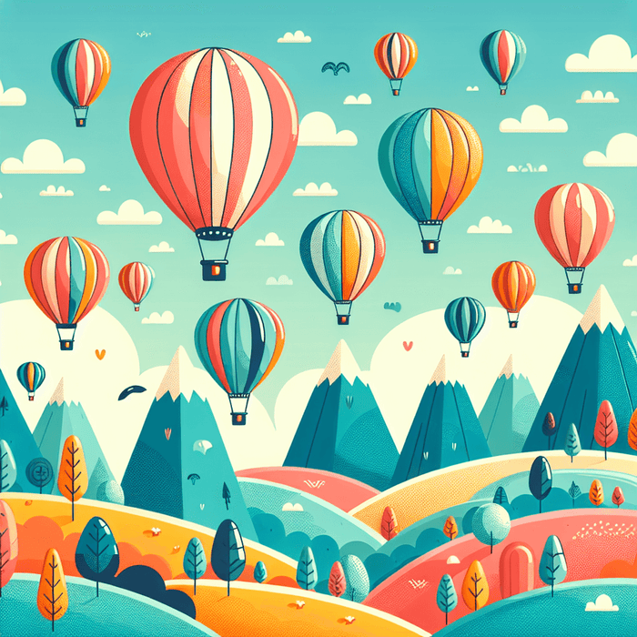 Magical Balloon Journey Paint By Diamond
